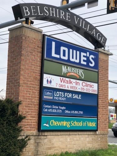 belshire-village-sign-spring-hill-tn